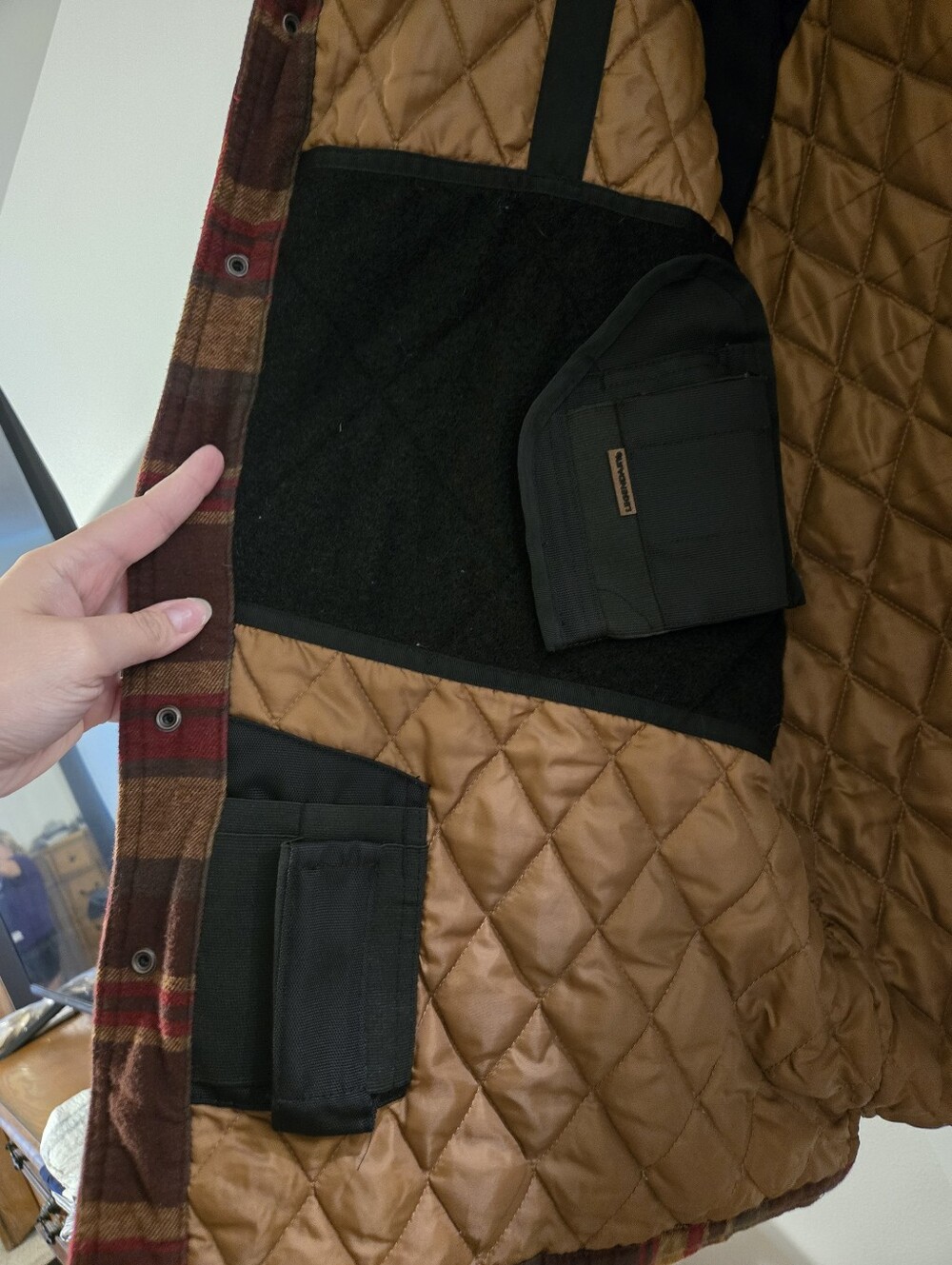 Legendary Whitetails CCW Men's Plaid Flannel Jacket Coat - - Picture 8 of 13